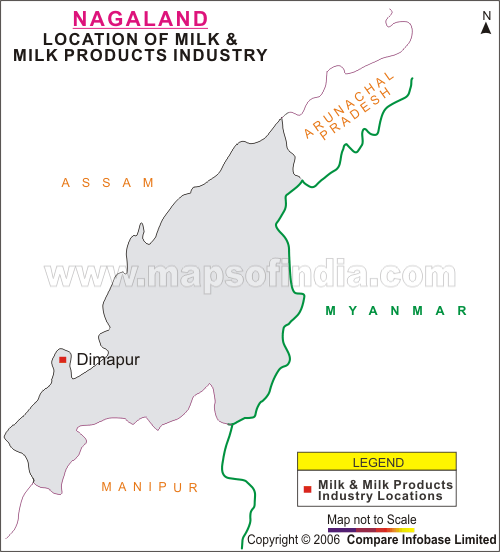Location of milk and milk products industry